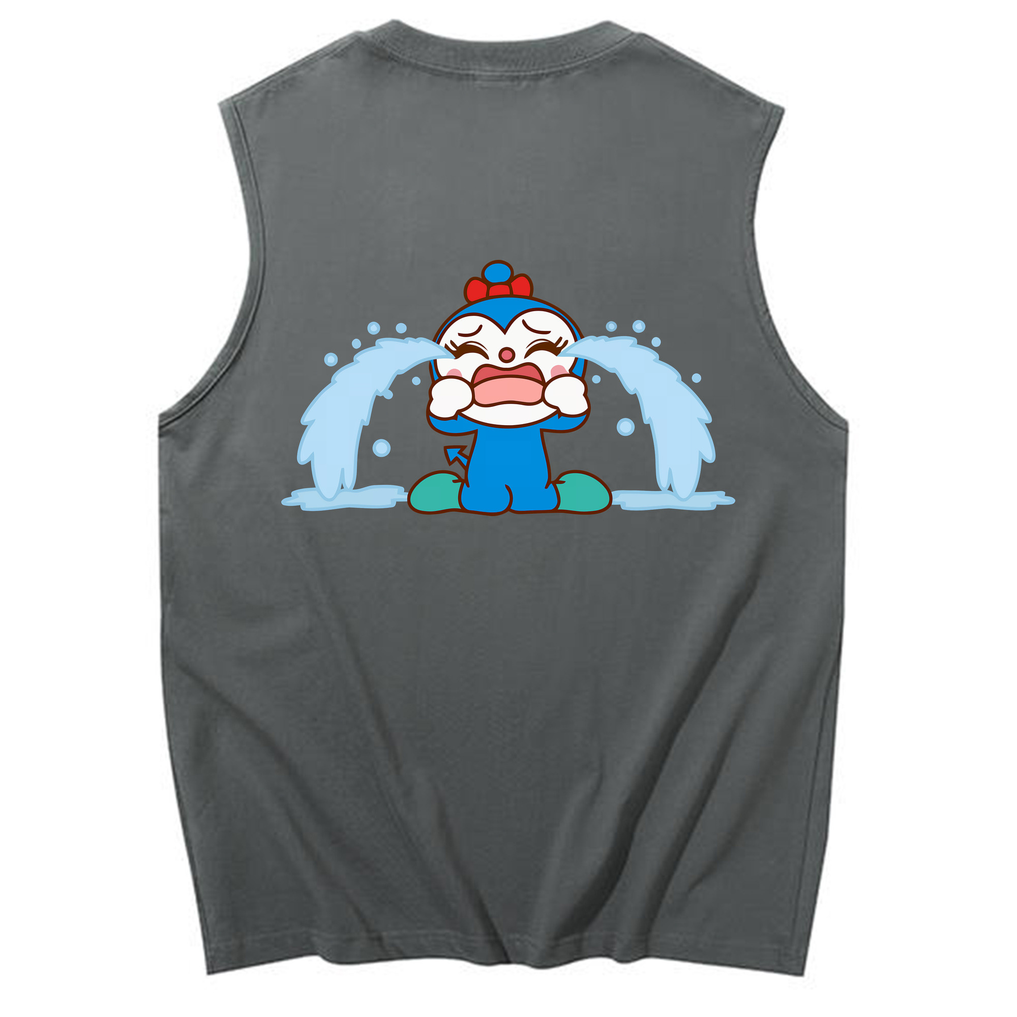 （画像用） アンパンマン Anpanman コットン100％タンクトップ（背面プリント）